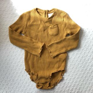 ザラキッズ(ZARA KIDS)の美品 ZARA baby ロンパース 18-24m 長袖 ボディ(その他)