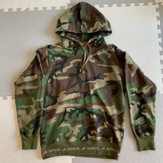 シュプリーム(Supreme)のLogo Rib Hooded Sweatshirt 2015fw(パーカー)