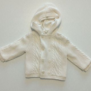 ベビーギャップ(babyGAP)のbabyGapニットパーカー　80(ジャケット/上着)