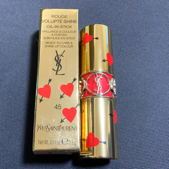 Yves Saint Laurent Beaute(イヴサンローランボーテ)のルージュヴォリュプテシャインコレクターNo.45 コスメ/美容のベースメイク/化粧品(口紅)の商品写真