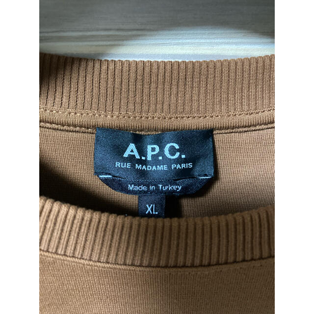 A.P.C(アーペーセー)の【えるも様専用】A.P.C.（アーペーセー）ロゴ刺繍入り長袖Tシャツ メンズのトップス(Tシャツ/カットソー(七分/長袖))の商品写真