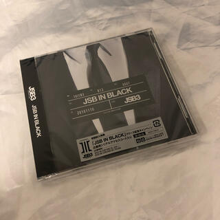 サンダイメジェイソウルブラザーズ(三代目 J Soul Brothers)のJSB IN BLACK CD + BluRay 新品未開封(ミュージック)