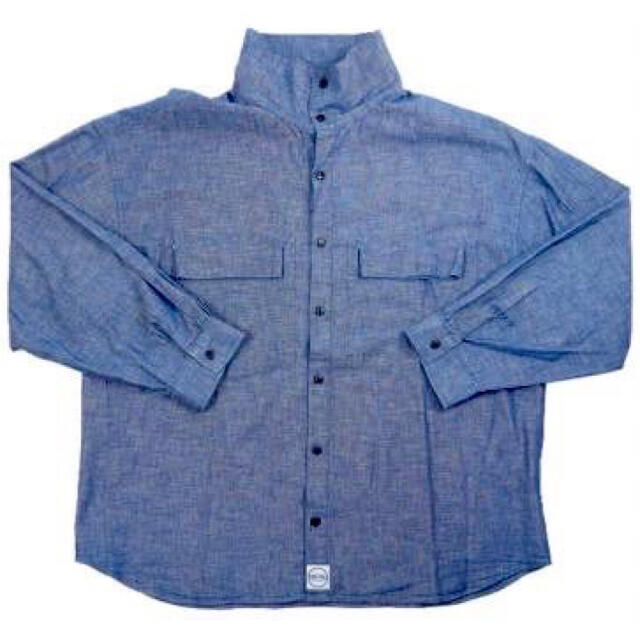 TENDERLOIN HIGH NECK CHAMBRAY SHT 19