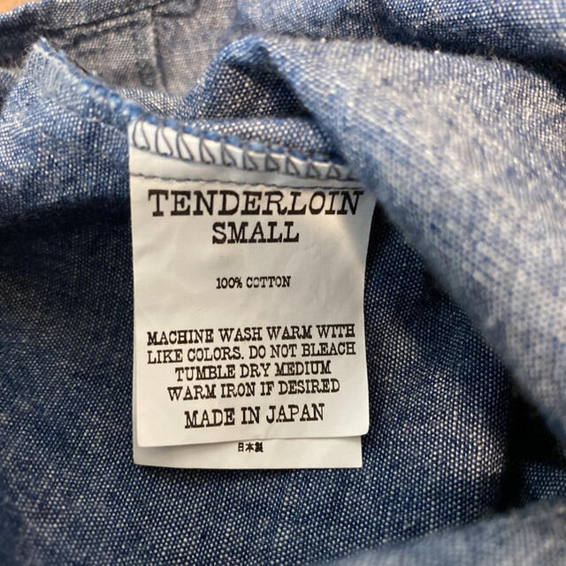 TENDERLOIN(テンダーロイン)のTENDERLOIN HIGH NECK CHAMBRAY SHT 19 メンズのトップス(シャツ)の商品写真