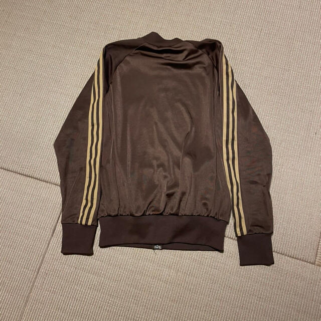 adidas トラックジャケット　ブラウン