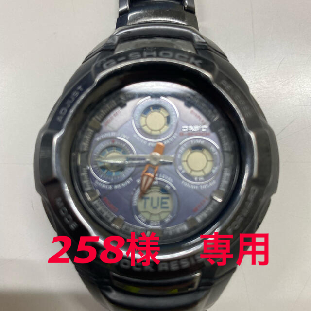 G-SHOCK(ジーショック)のCASIOG-SHOCKタフソーラー搭載海外モデルGW-1201BD ジャンク扱 メンズの時計(腕時計(アナログ))の商品写真