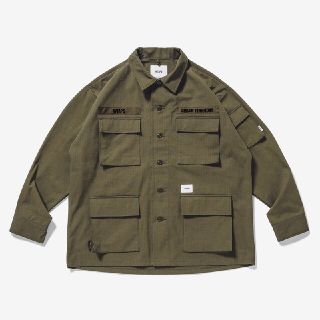 ダブルタップス(W)taps)の[新品] WTAPS 20AW Jungle LS NYCO.RIPSTOP L(ミリタリージャケット)