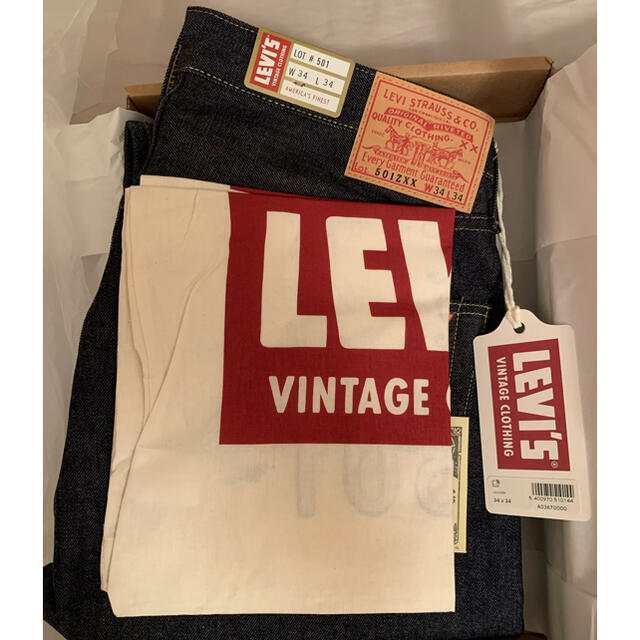 Levi's(リーバイス)のLEVI'S VINTAGE CLOTHING 1960モデル501Z メンズのパンツ(デニム/ジーンズ)の商品写真