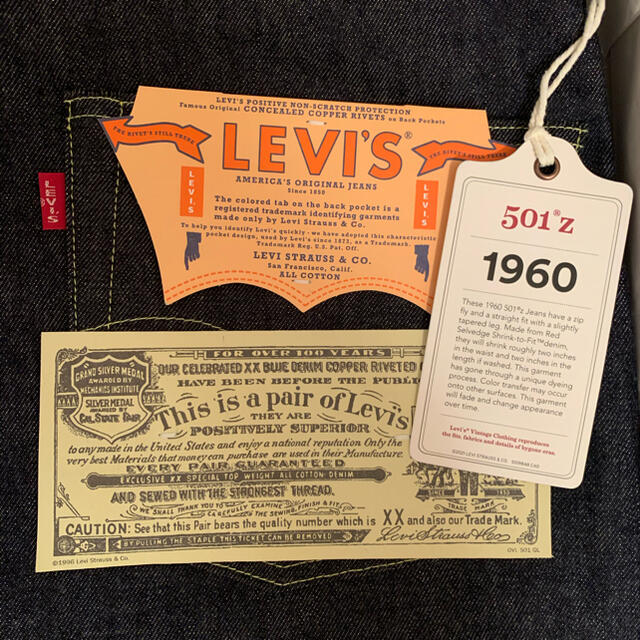 Levi's(リーバイス)のLEVI'S VINTAGE CLOTHING 1960モデル501Z メンズのパンツ(デニム/ジーンズ)の商品写真