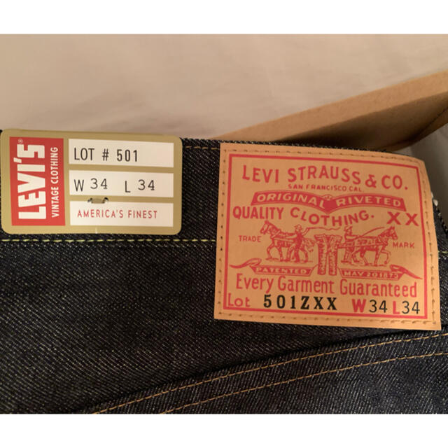 Levi's(リーバイス)のLEVI'S VINTAGE CLOTHING 1960モデル501Z メンズのパンツ(デニム/ジーンズ)の商品写真