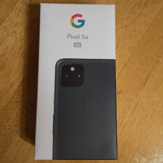 Google pixel5a 新品未使用　保護シール付