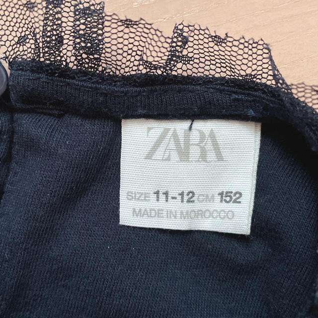 ZARA(ザラ)のZARA 140～150cm チュールレースドレス キッズ/ベビー/マタニティのキッズ服女の子用(90cm~)(ドレス/フォーマル)の商品写真