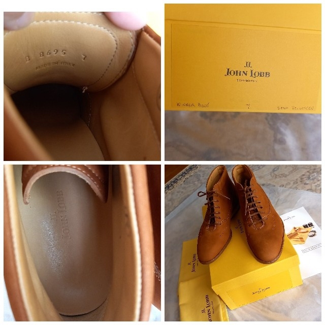 入荷中 - LOBB JOHN John ☆未使用 BOOTスエードスニーカー Lobb