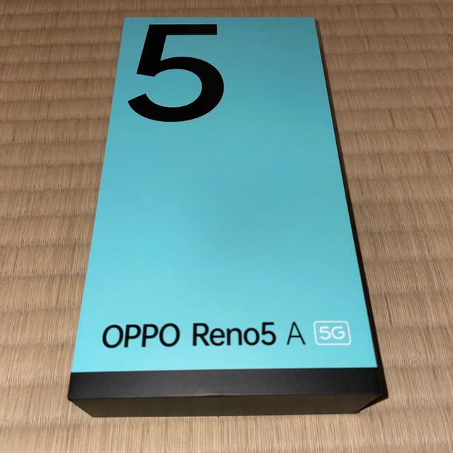 OPPO Reno5A シルバーブラック SIMフリー版スマートフォン/携帯電話
