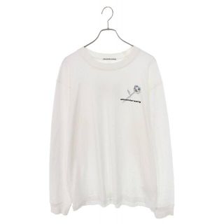 アレキサンダーワン(Alexander Wang)のアレキサンダーワン マネーローズプリント長袖カットソー L(Tシャツ/カットソー(七分/長袖))