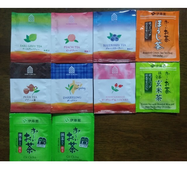 伊藤園＋White Nobel Tea  計10パック コスメ/美容のダイエット(ダイエット食品)の商品写真