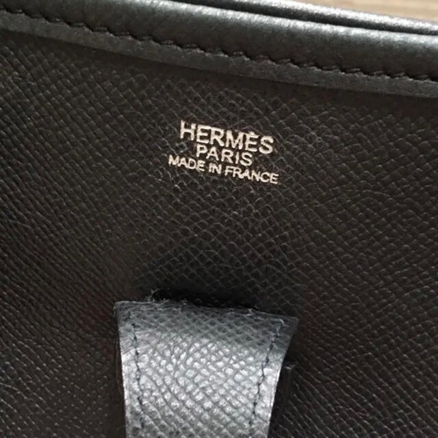 美品 HERMES エブリンI PM ショルダーバッグ ブラック