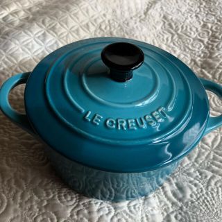 ルクルーゼ(LE CREUSET)の未使用　ルクルーゼ　ココット食器　0.65L カリビアンブルー(食器)