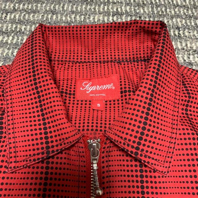 SUPREME 18SS Dots Zip Up Shirt