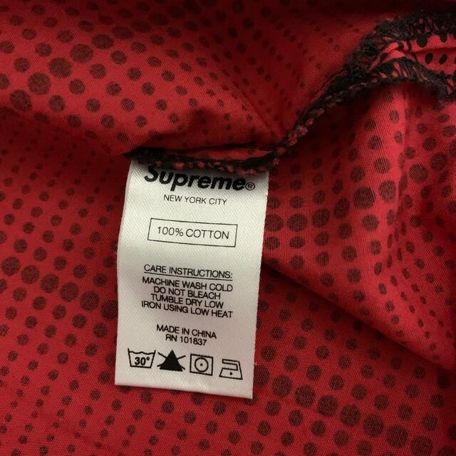 SUPREME 18SS Dots Zip Up Shirt