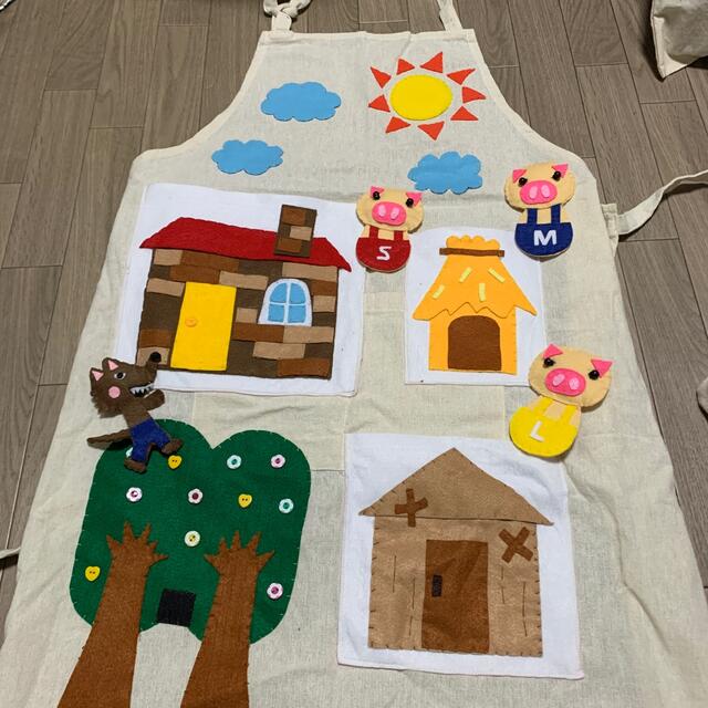 最初の 手袋シアター三匹の子ぶた 手袋シアター三匹のこぶた