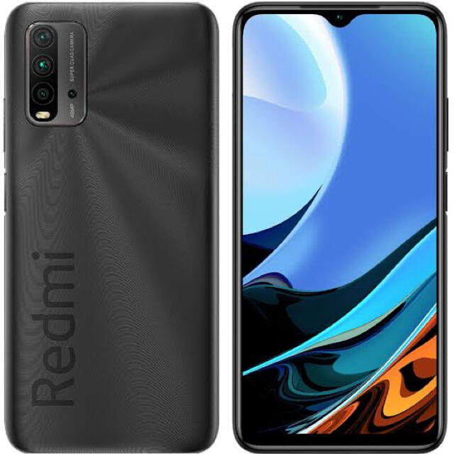 ANDROID(アンドロイド)のRedmi 9T 128GB CarbonGlay未開封 スマホ/家電/カメラのスマートフォン/携帯電話(スマートフォン本体)の商品写真