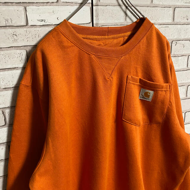 carhartt(カーハート)の90s カーハート メキシコ製 S デッドストック ビッグシルエット ロゴタグ メンズのトップス(スウェット)の商品写真