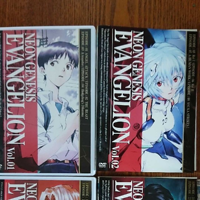 エヴァンゲリオン　エヴァ　DVD 8巻セット　TV版　Evangelion