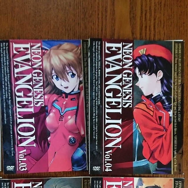 新世紀エヴァンゲリオン ＴＶ版　DVD 1～8巻　全巻セット 品 2