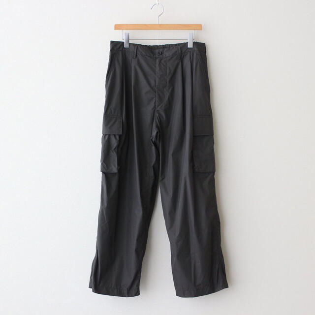 シュタインstein nylon military wide trousers-