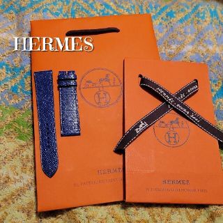 エルメス(Hermes)のレア　稀少　未使用　HERMES　エルメス　時計　リザード　替えベルト(腕時計)