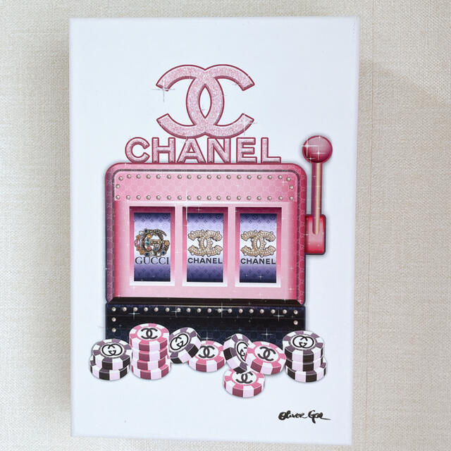 オリバーガルアート　オリバーガル　CHANEL 絵画　シャネル　スロット | フリマアプリ ラクマ