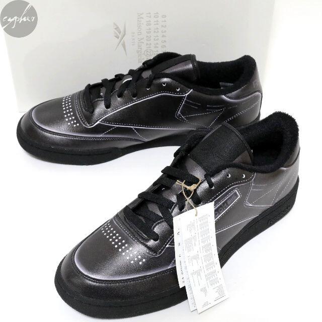 US5 新品 メゾン マルジェラ リーボック Club C スニーカー 黒