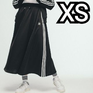 アディダス(adidas)のロング サテン スカート LONG SATIN SKIRT FL0039(ロングスカート)