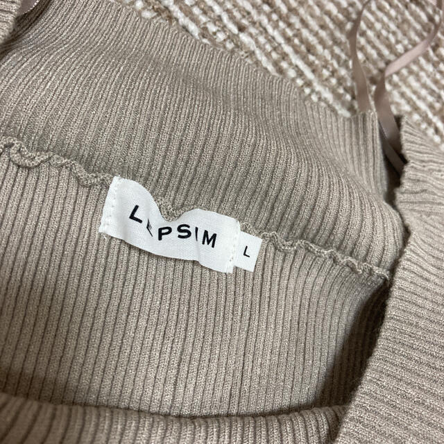 LEPSIM(レプシィム)のオフショル可能ニット レディースのトップス(ニット/セーター)の商品写真