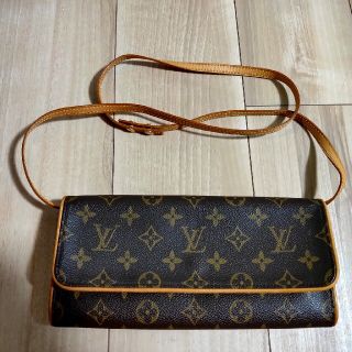 ルイヴィトン(LOUIS VUITTON)の【美品!!】ルイヴィトンポシェットツインGM(ショルダーバッグ)