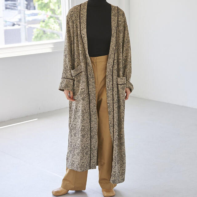 mikomori VELVET SHIRT GOWN ミコモリヴェルヴェット