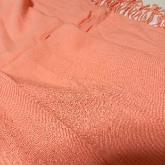 ストール　ピンク レディースのファッション小物(ストール/パシュミナ)の商品写真