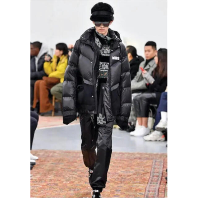 sacai(サカイ)のsacai × NIKE / NRG PARKA / BLACK XL メンズのジャケット/アウター(ダウンジャケット)の商品写真