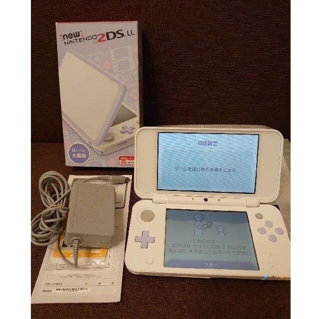 ニンテンドー2DS - NEW ニンテンドー 2DS LL ホワイト/ラベンダーの