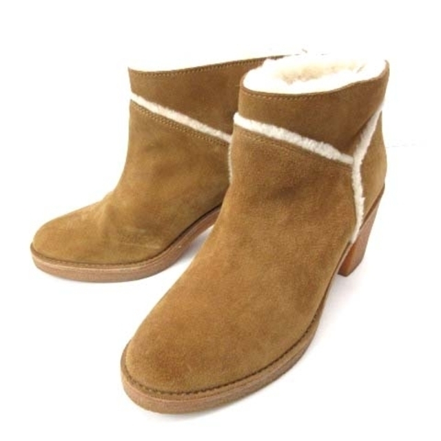 9cmアウトソールアグ UGG ケーセン ショートブーツ シープスキン USA 7 24cm