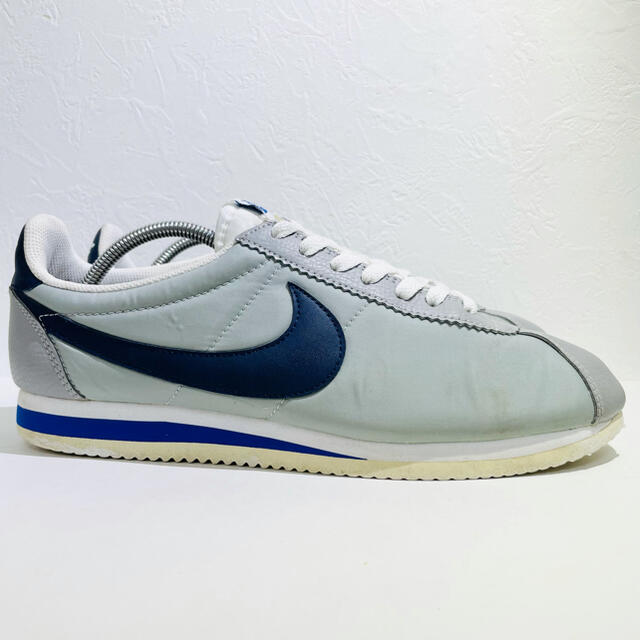 NIKE(ナイキ)のNIKE★CORTEZ/クラシック コルテッツ ナイロン★グレー×紺★27.5 メンズの靴/シューズ(スニーカー)の商品写真