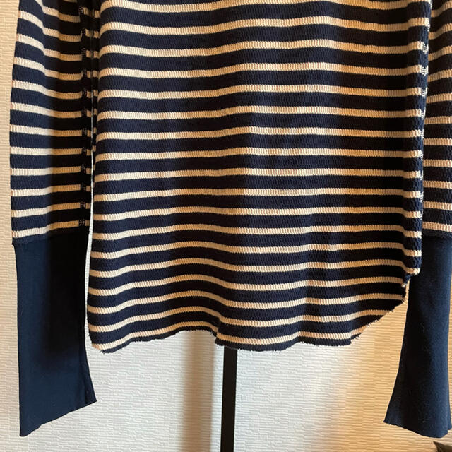 L'Appartement DEUXIEME CLASSE(アパルトモンドゥーズィエムクラス)の【GOOD GRIEF/グッドグリーフ】Border Thermal Top レディースのトップス(カットソー(長袖/七分))の商品写真