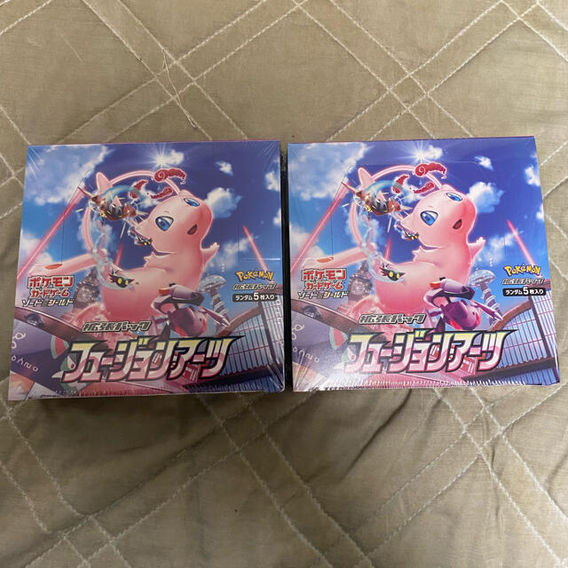 ポケモンカード フュージョンアーツ シュリンク付 2box