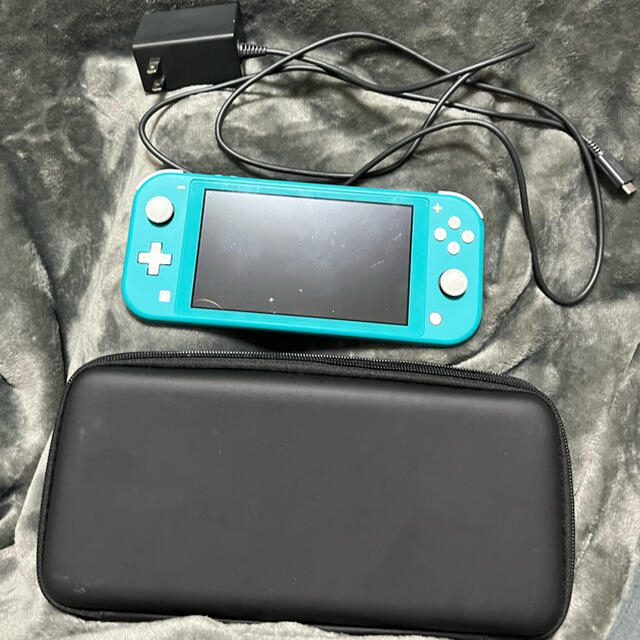 スイッチ ライト 本体 ターコイズ ケース付き スイッチ ライト 本体 ターコイズ ケース付き