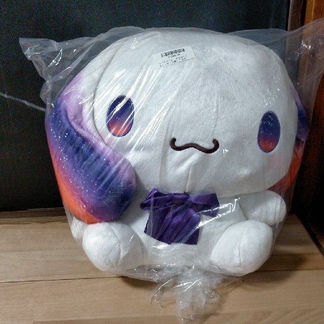 新品未開封!シナモロール 大きなサンセットBIGぬいぐるみ シナモンロール