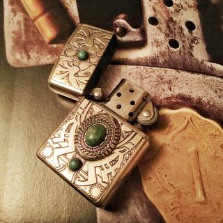 ジッポー(ZIPPO)のココペリ アーマーZippo 2018 インデアンジュエリー  (タバコグッズ)