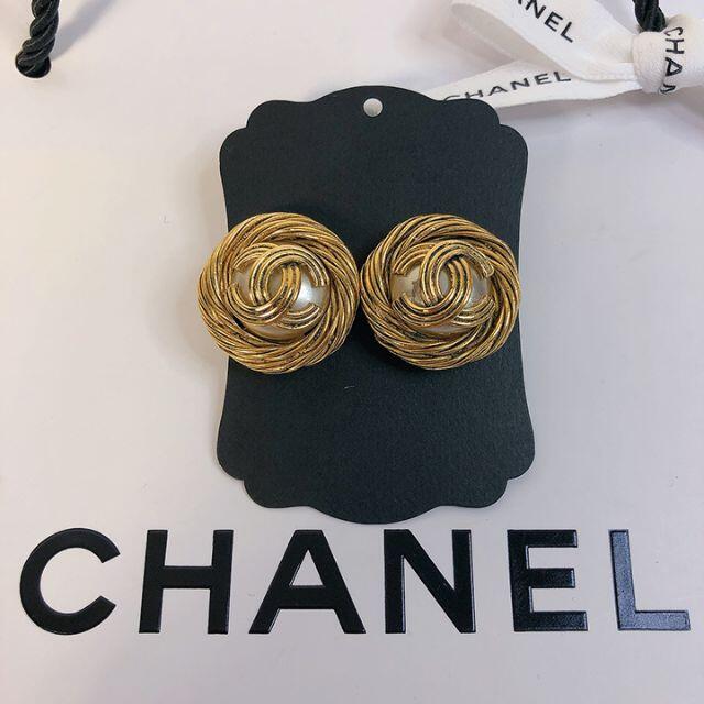 CHANEL/シャネル】イヤリング ココ ゴールドパール 金 流行のアイテム