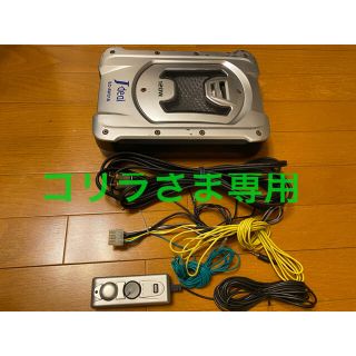 サブウーファー 120W J-deal EC-AW318 RACｹｰﾌﾞﾙ5m付(カーオーディオ)