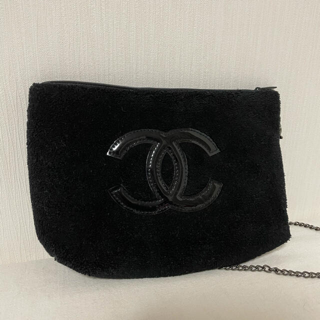 【新品】CHANEL ふわもこバッグ ポーチ ノベルティ
